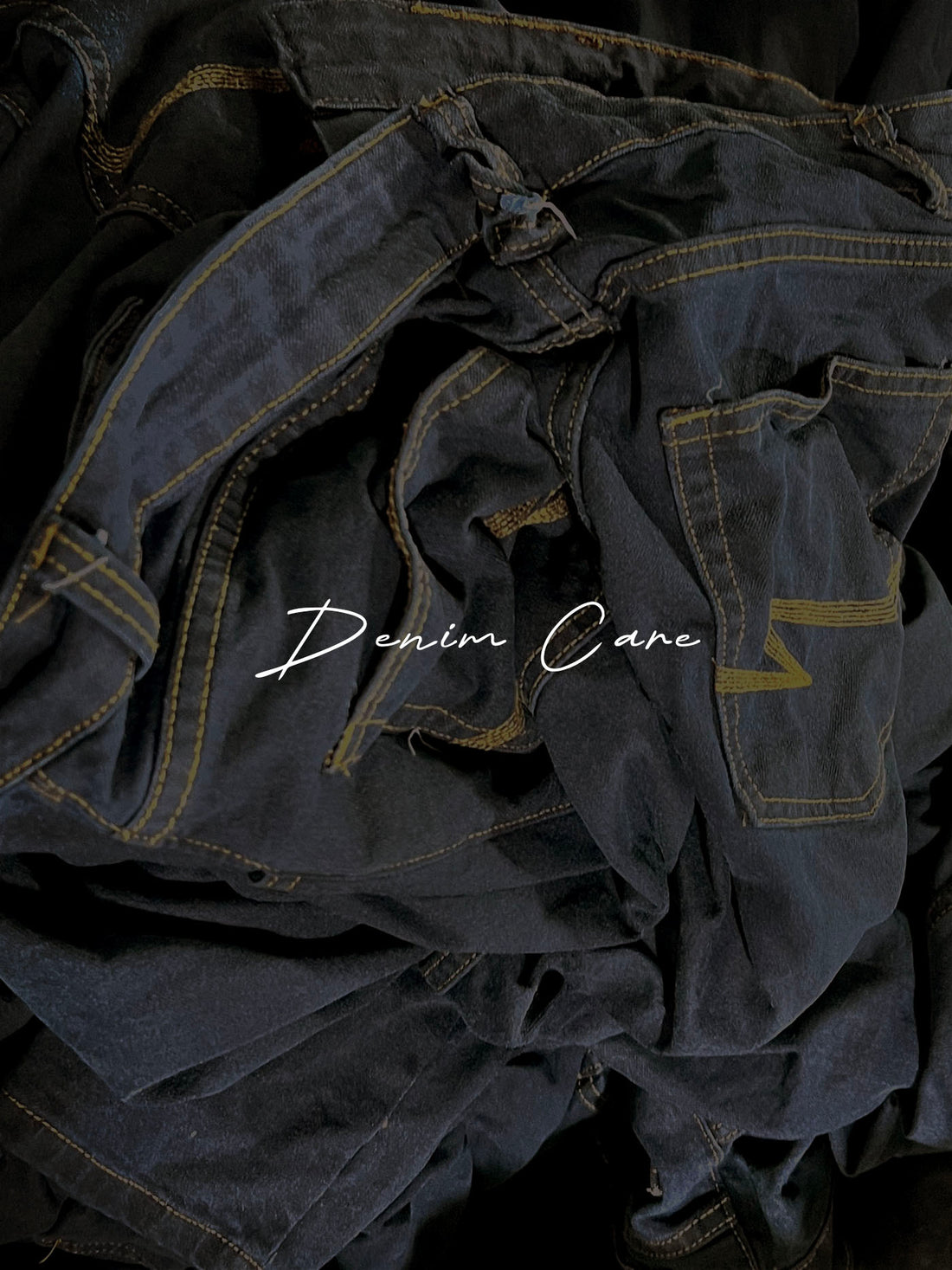 THE ART OF WASHING JEANS