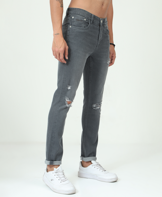 Grey Slim-fit Jeans