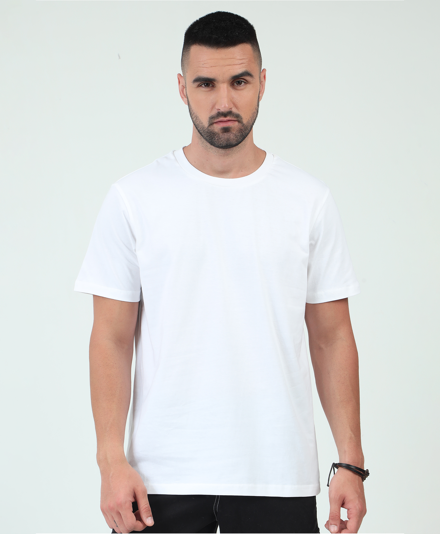 White Oversized Back Printed Unisex T- Shirt