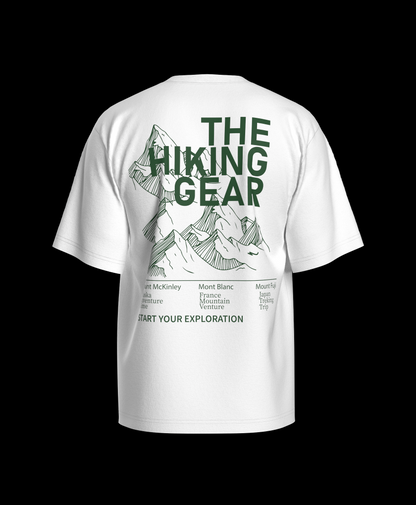 Hiking Gear Oversized Printed T-shirt