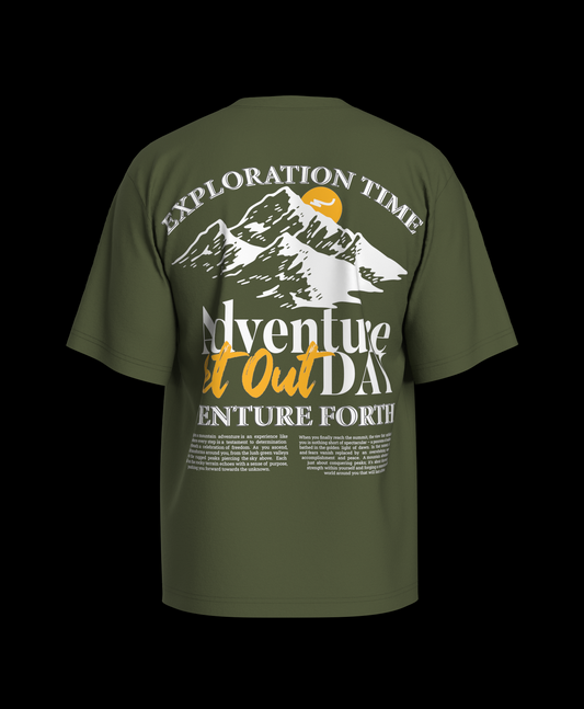 Adventure Oversized Printed T-shirt