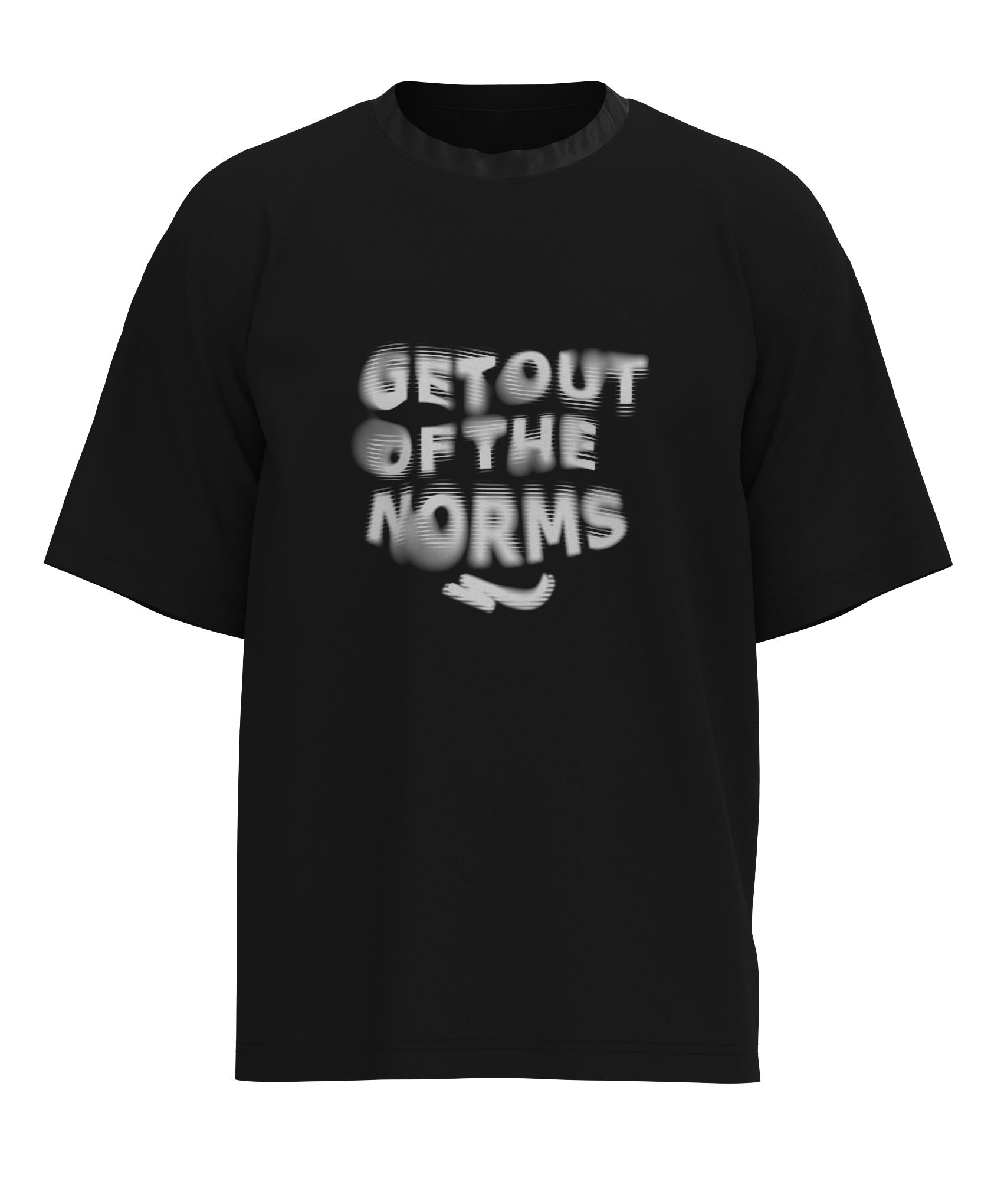 Chuck Norms Oversized Printed T-shirt