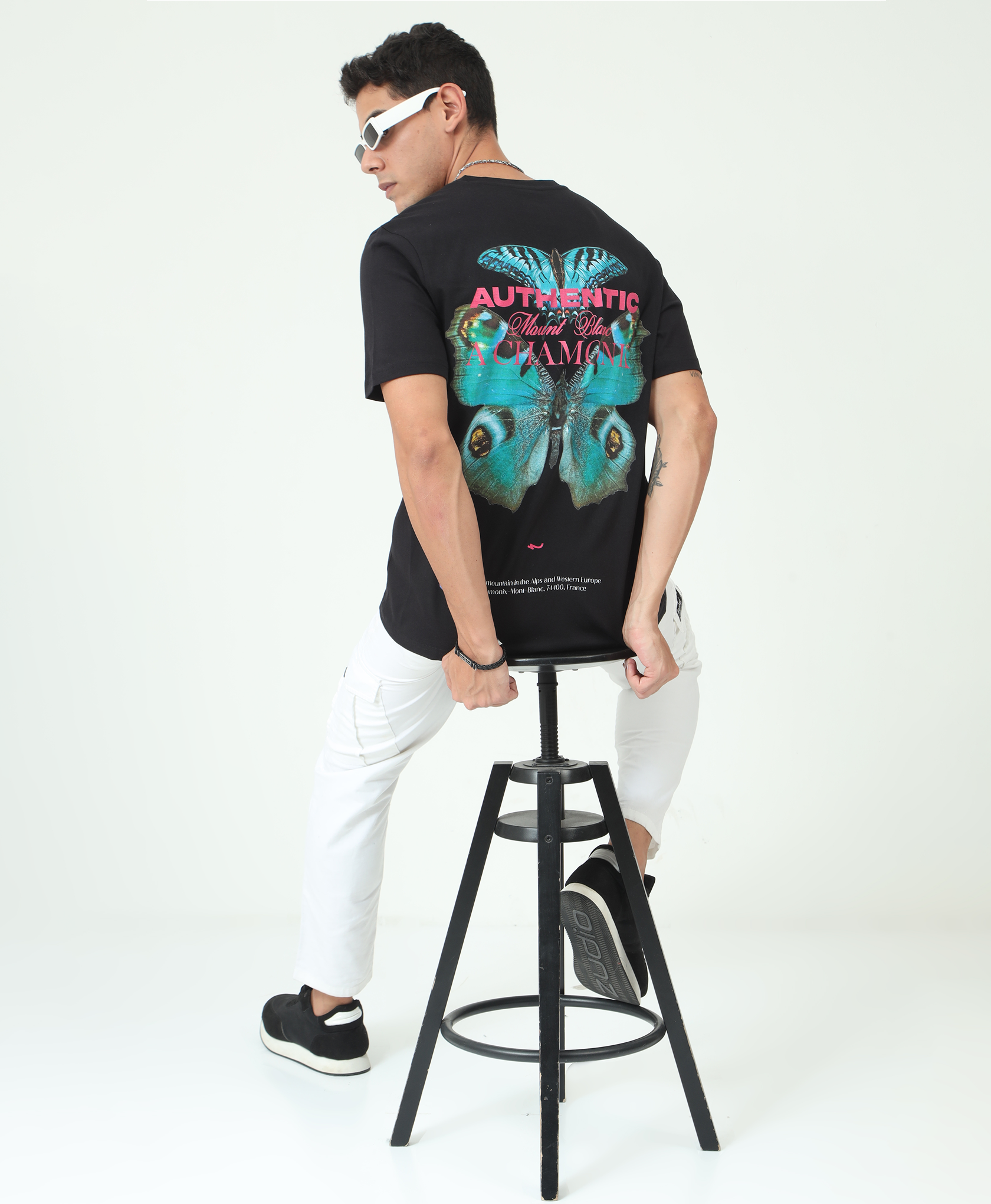 Unisex Oversized Fit Back Printed T-shirt