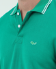 Green Back printed Polo T-Shirt