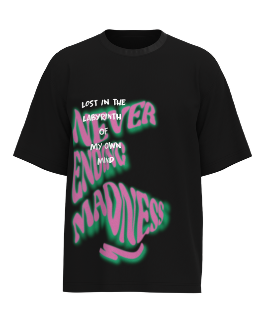 Madness Oversized Printed T-shirt