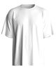 White Oversized Back Printed Unisex T- Shirt