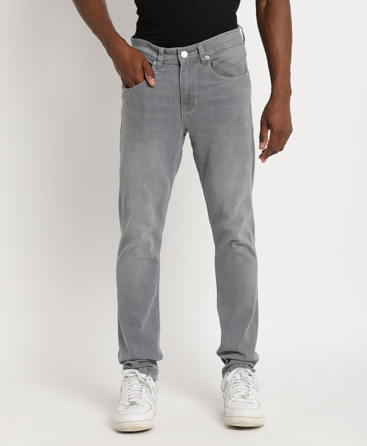 Grey Slim-fit Jeans for Men
