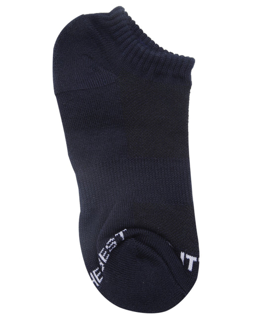 Supreme Cotton Navy No Show Unisex Socks Pack of 2