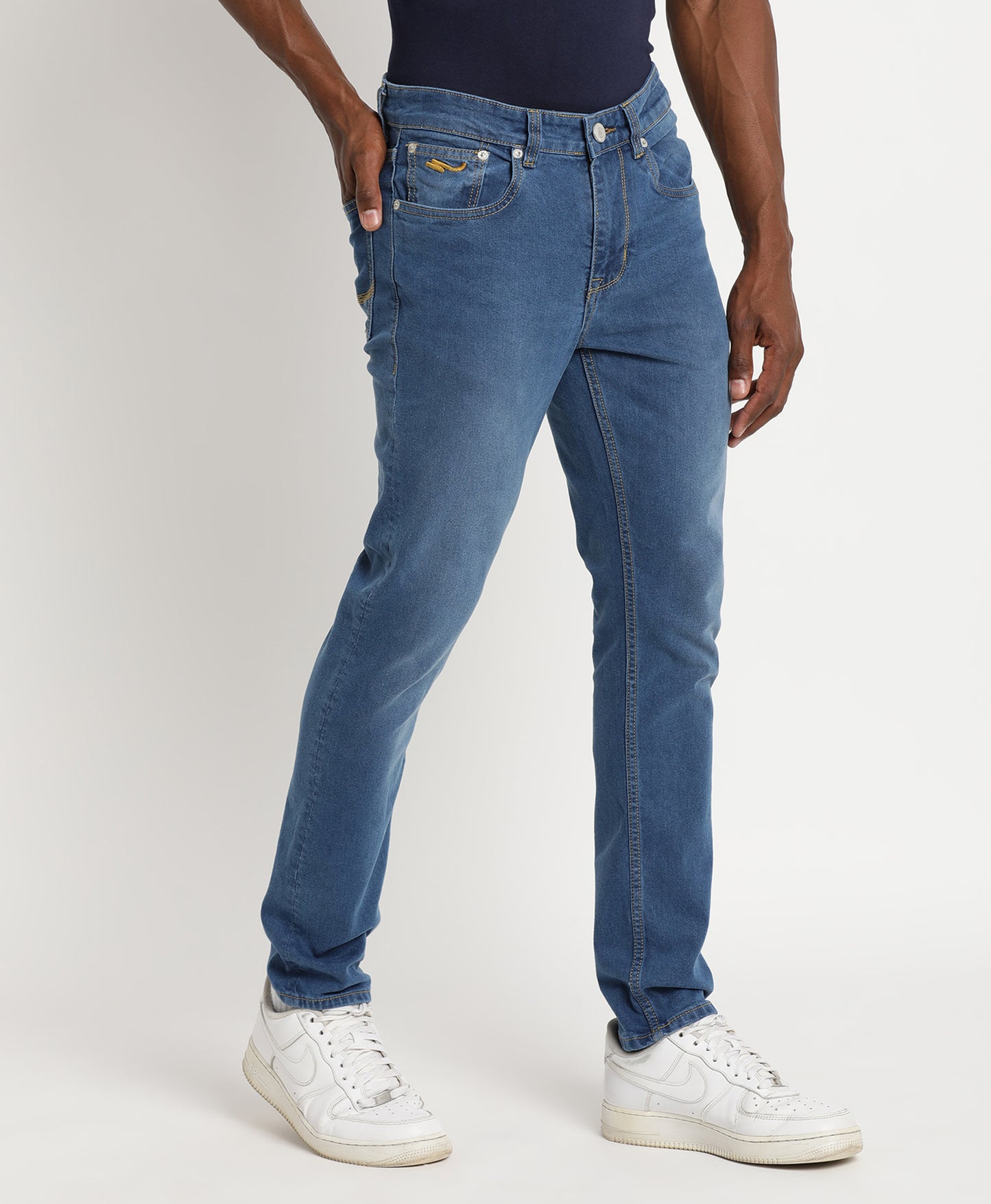 Blue Slim-fit Jeans for Men 