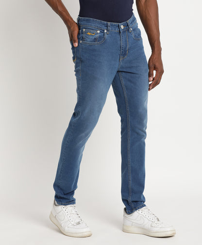 Blue Slim-fit Jeans for Men 
