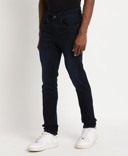 Dark Indigo Slim-fit Jeans for Men