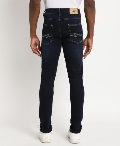 Dark Indigo Slim-fit Jeans for Men 