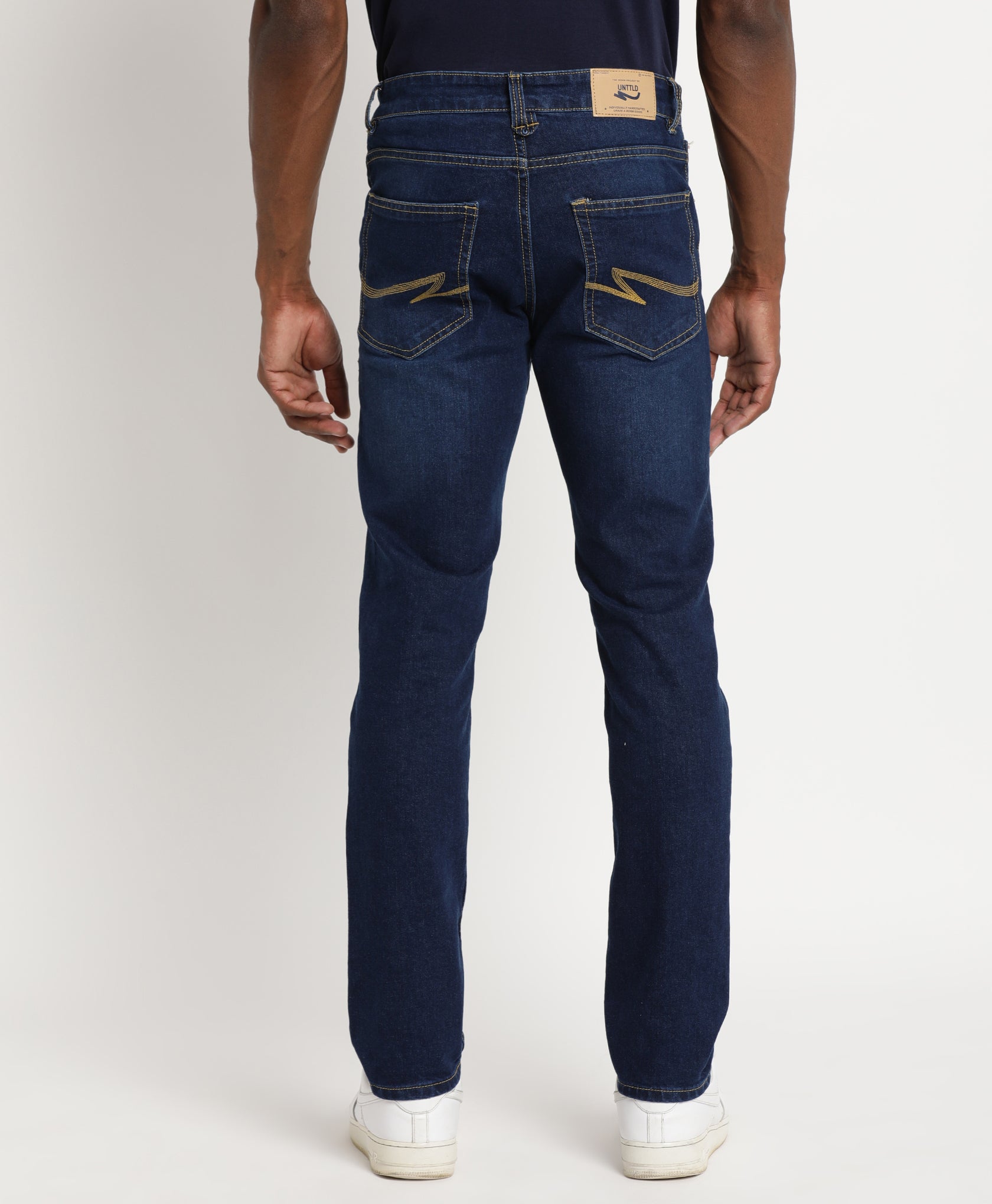 Indigo Slim-fit Jeans for Men 