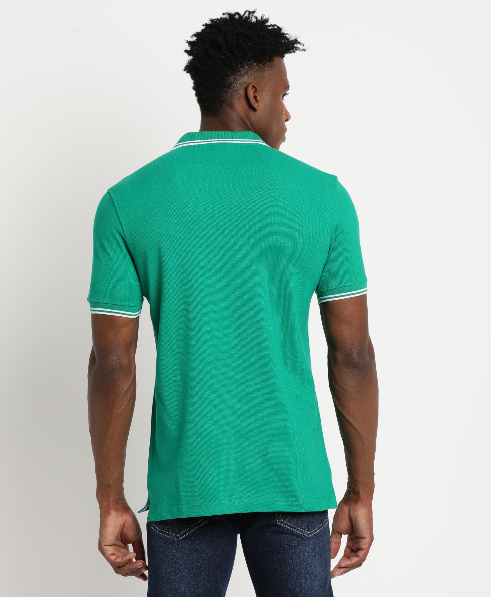 Green Polo T-Shirt for Men 