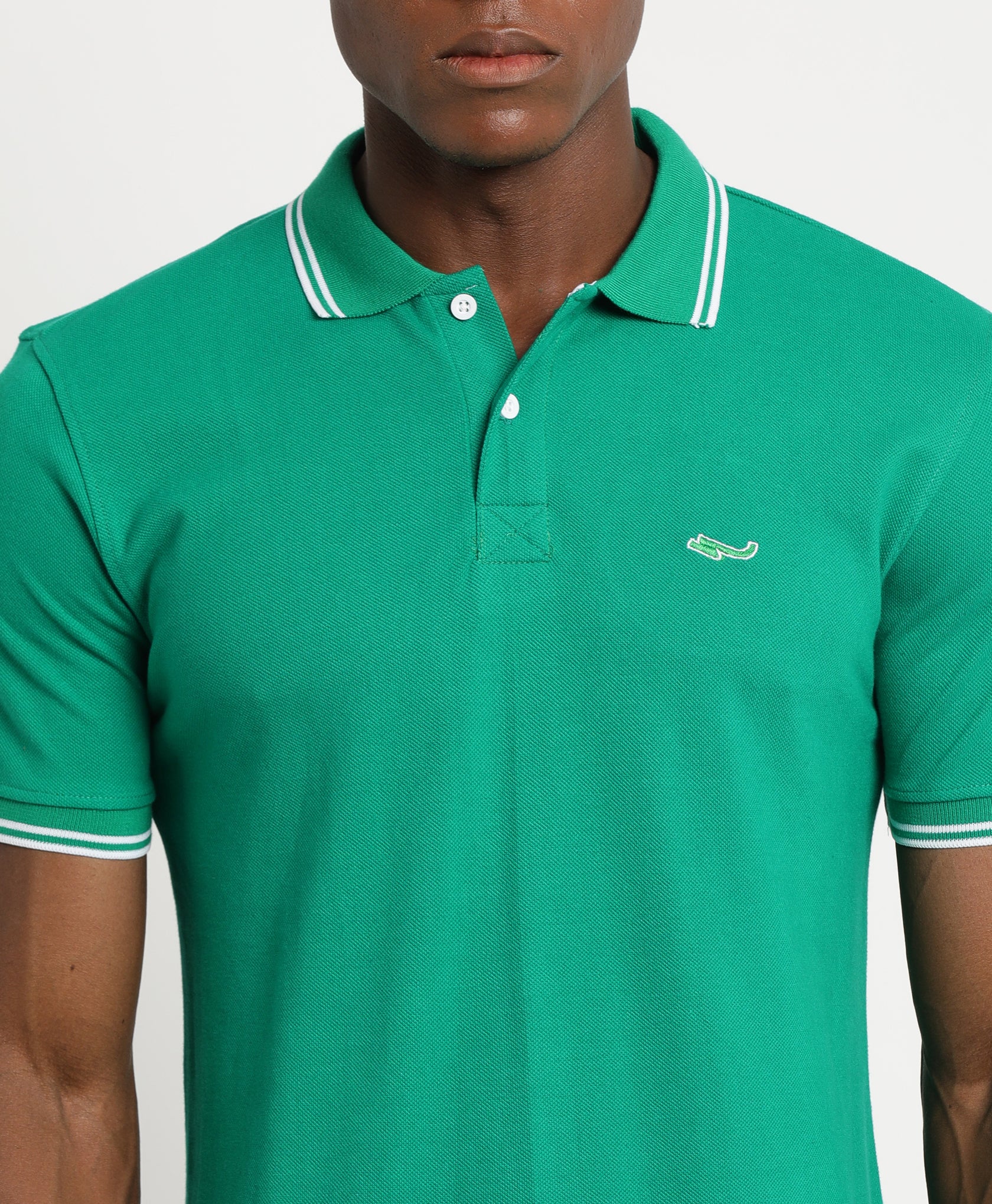 Green Polo T-Shirt for Men 