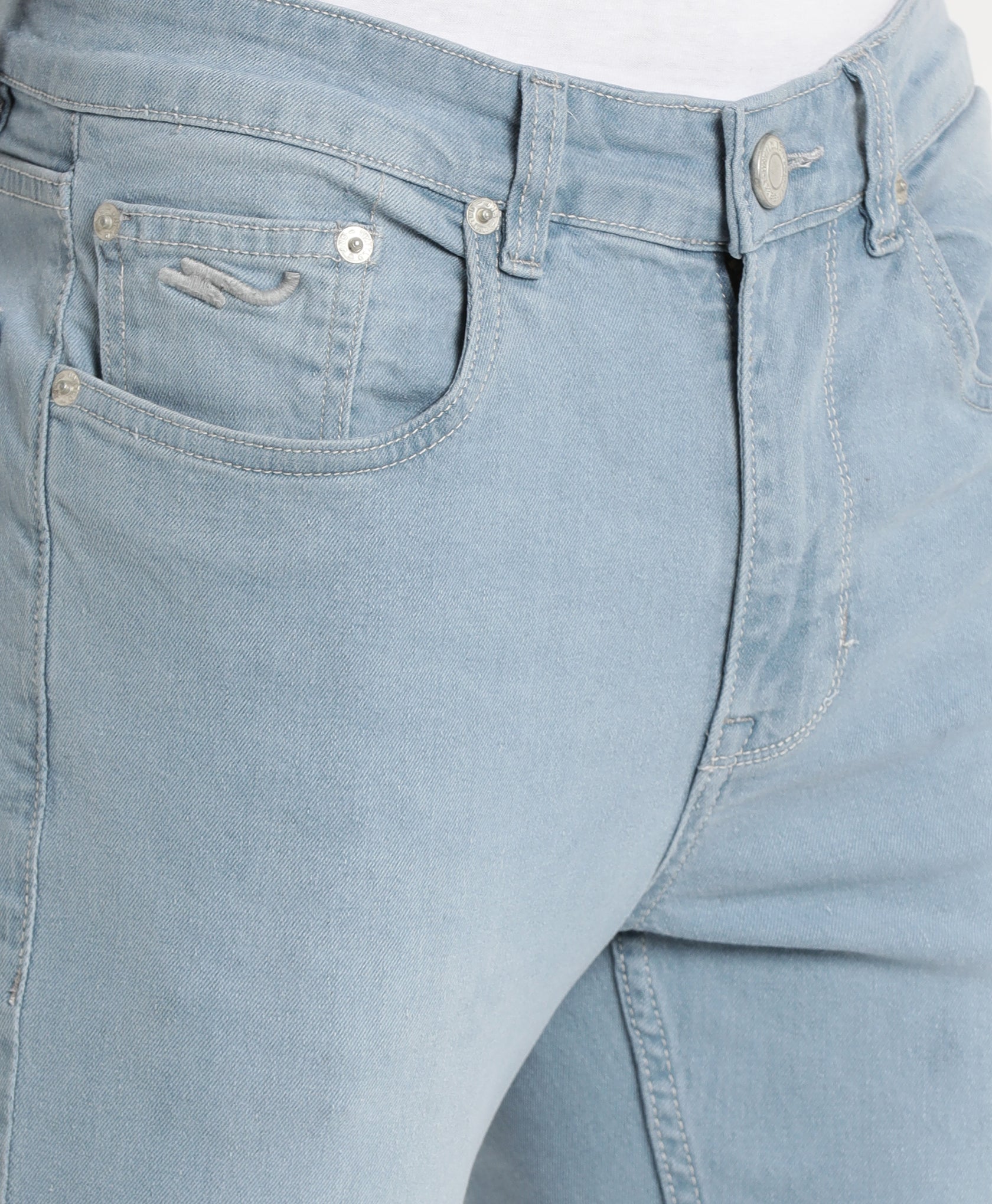 Light Blue Slim-fit Jeans